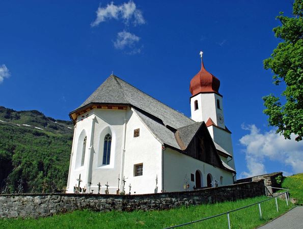 Pfarrkirche in Damüls