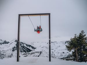 Schaukel im Winter - Lukas Holland
